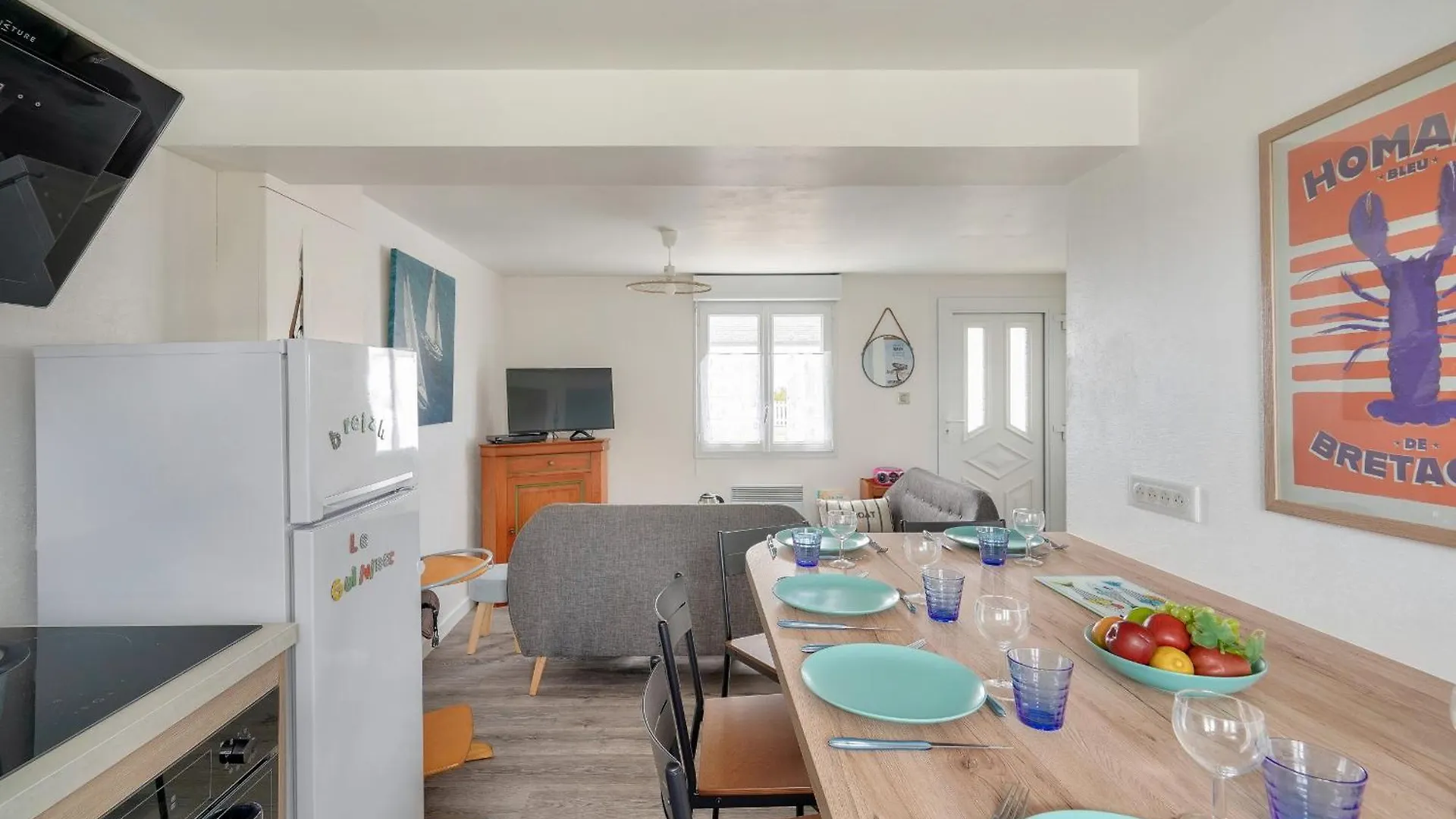 A 300M De La Greve Blanche - Appartement Pour 6 Guilvinec Apartman